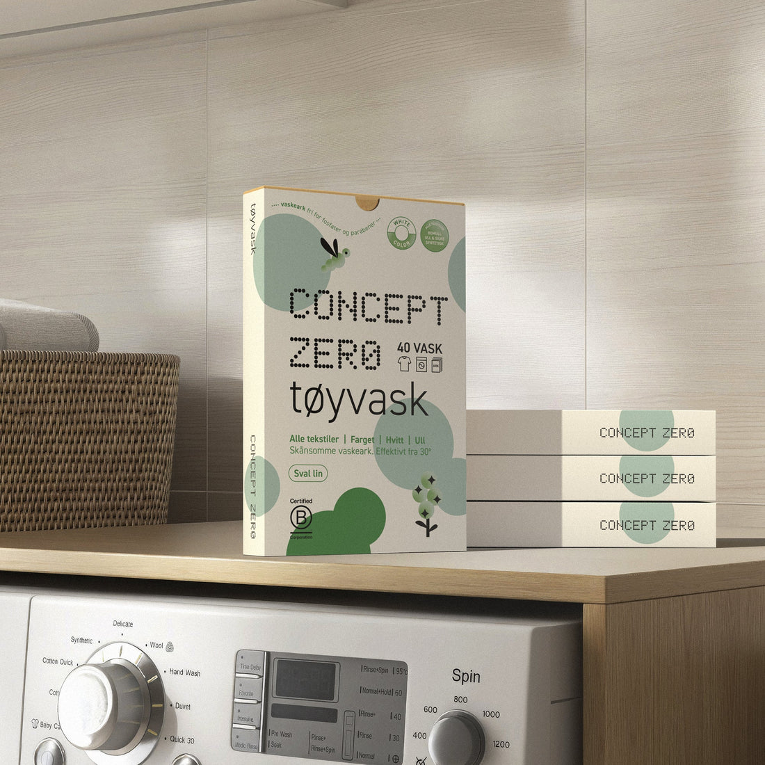 Er vaskeark bedre for miljøet?