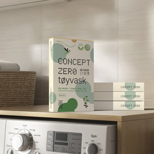 Er vaskeark bedre for miljøet?