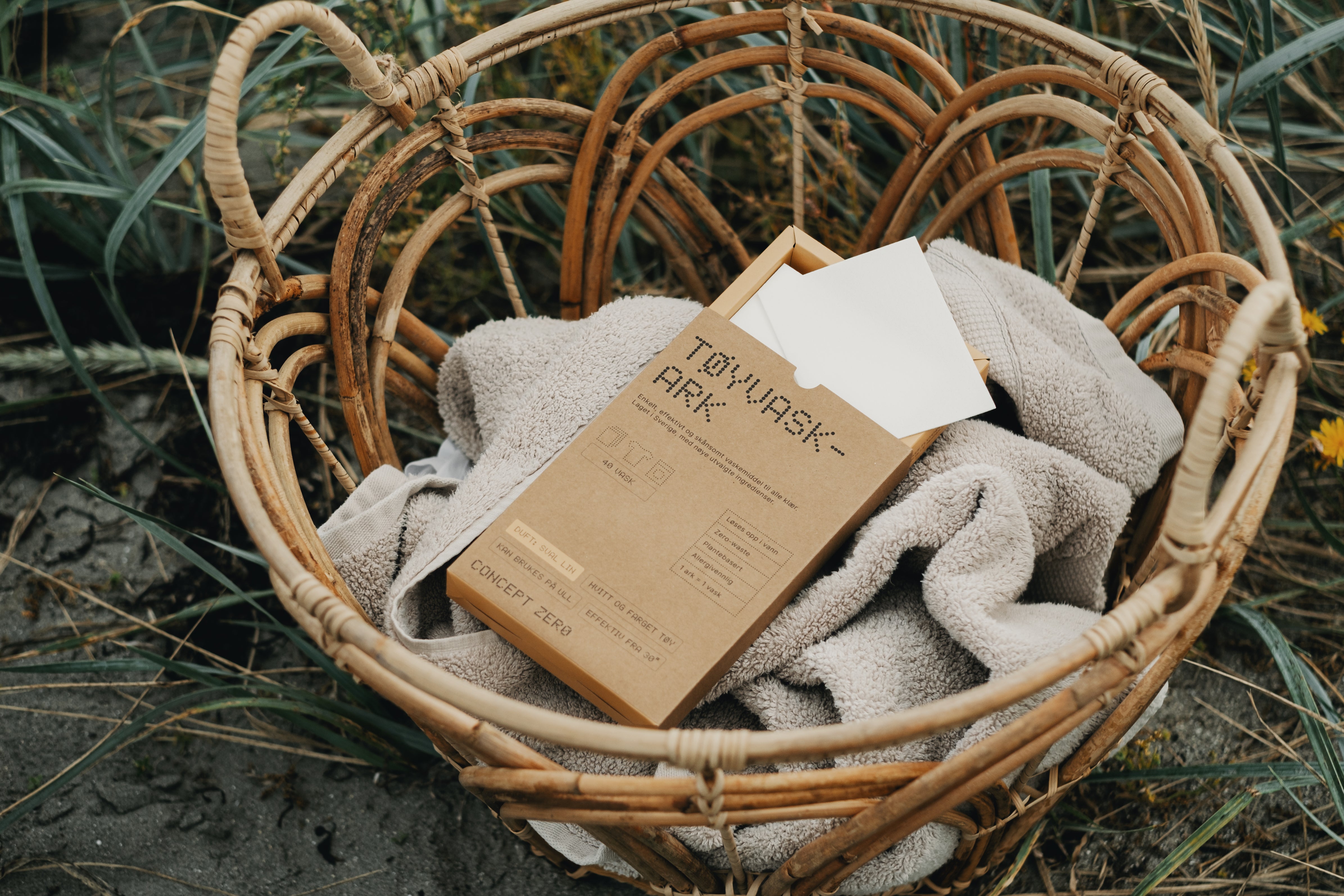 Forskjellen på Tøyvask-ark og vanlig vaskemiddel