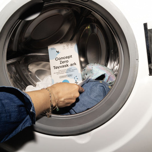 Tøyvask-ark Parfymefri